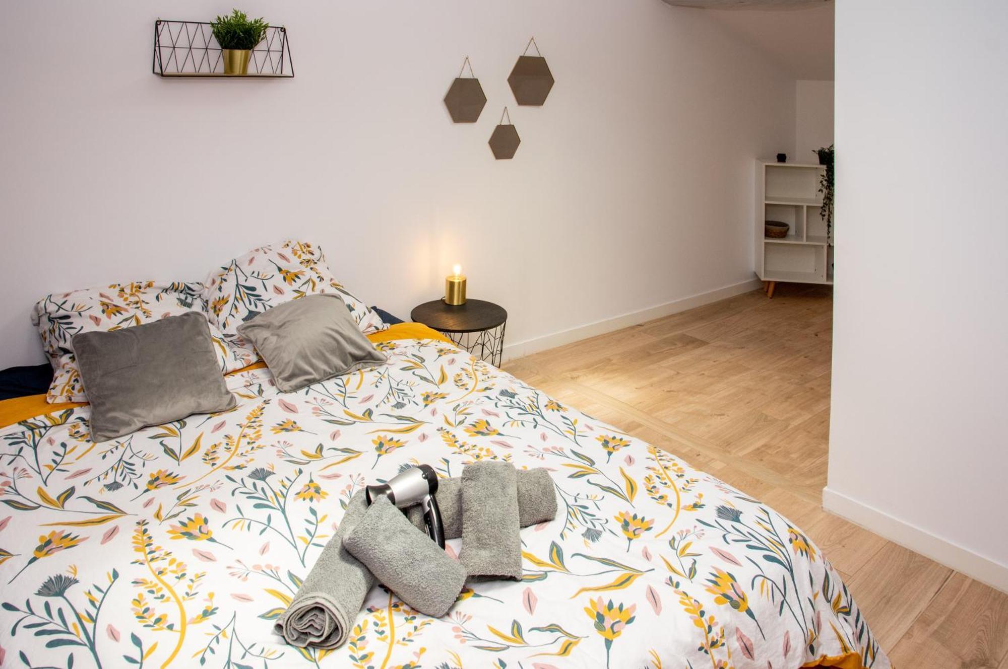 Saint-Seurin-de-CursacDuplex Cocoon - 10 Min De Blaye - 20 Min Cnpe - Wifi - Tv Hdアパートメント エクステリア 写真